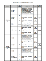 Upsr, pt3, spm, stpm candidates all affected. Upsr 2017 Dates And Timetable Parenting Times