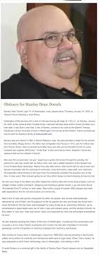 Stanley Dean Dorsch 2025 Obituary