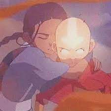 Fact that katara learned to incorporate airbending movements into her waterbending and vice versa for aang. Katara Holding Aang In Avatar State Avatar The Last Airbender Love Avatar The Last Airbender Aang Avatar The Last Airbender Art