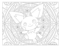 172 Pichu Pokemon Coloring Page Pokemon Coloring Pages Pokemon Coloring Sheets Pokemon Coloring