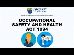 These regulations may be cited as the occupational safety and health (safety and health committee) regulations 1996 and shall come into force (3) where there is no person employed as a safety and health officer at the place of work, the chairman may appoint another person to act as the. Occupational Safety And Health Act 1994 Part 1 4 Youtube