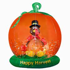 The holiday aisle®'s inflatable turkey is a vivid, exciting, photogenic figure that will excite everyone in your neighborhood. Outdoor Inflatable Thanksgiving Yard Decorations Thanksgiving Inflatables Thanksgiving Decorations Outdoor Thanksgiving