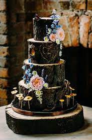 25 Enchanted Forest And Woodland Wedding Cakes Happywedd Com Woodland Wedding Cake Wedding Cake Forest Cool Wedding Cakes