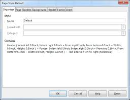 Additionally i've looked for libreoffice extensions that might suit my needs here but again nothing. Libreoffice Calc Page Styles And Page Settings Ahuka Communications
