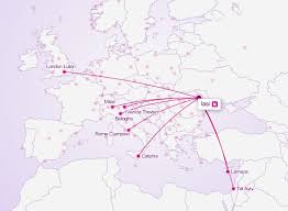 Rute Noi Operate De Wizz Air De La Iasi Roma Tel Aviv Bologna Catania Si Larnaca T2t Ro