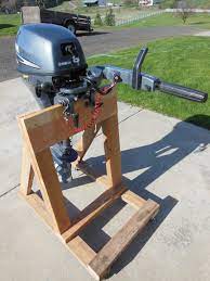 After all, you've got a family. Turn Scrap Lumber Into An Outboard Motor Stand The Tingy Sailor