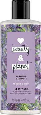 Love Beauty And Planet Argan Oil Lavender Relaxing Rain Body Wash Moisturizes And Envelops Your Skin In A Soothing Beauty Planet Body Wash Lavender Body Wash