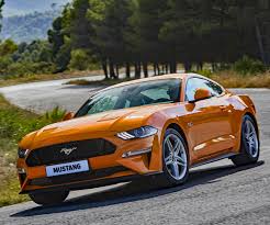 The Stylish 2018 Ford Mustang Gt Looking So Sporty Fordmustang Fashion Ford Orange Style Love Sports Ford Mustang Shelby Cobra Mustang Cars Mustang Gt