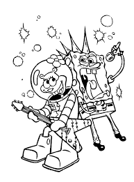 Search through 623,989 free printable colorings at getcolorings. Best Friends Sponge Bob And Sandy Singing Together Coloring Pages Best Place To Color