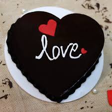 Here, we give them their wish. Valentine Chocolate Cake