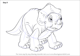 Signing out of account, standby. Learn How To Draw Cera From The Land Before Time The Land Before Time Step By Step Drawing Tutorials