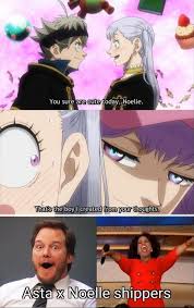 Ah I Can Still Here Them Squealing Blackclover Black Clover Anime Black Clover Manga Anime Funny