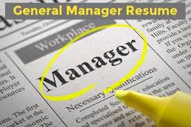 Looking for general manager resume samples? General Manager Resume Sample