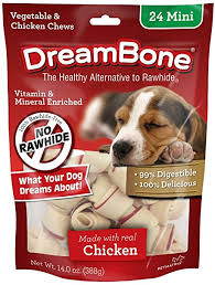 Given the amount of rawhide consumed by dogs each year, the risks are relatively small. Amazon Com Dreambone Dbc 00252 Mini Chews With Real Chicken 24 Count Rawhide Free Chews For Dogs Pet Treat Bones Pet Supplies