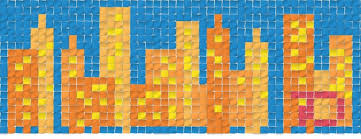 Create Wall Art Using Post It Super Sticky Notes Post It Art Notes Art Art