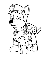 Coloriage De Ruben A Colorier La Pat Patrouille Paw Patrol Coloring Pages Paw Patrol Coloring Chase Paw Patrol