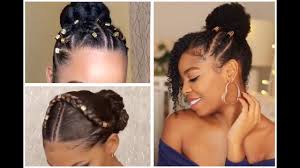 Best short hair cuts on black women 2019. Not Your Ordinary Bun Beautiful Bun Hairstyles For Black Women Youtube