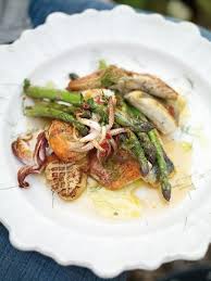 Mixed Fish Fish Recipes Jamie Oliver Recipes Recipe How To Cook Asparagus Fish Recipes Recipes