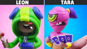 Follow supercell's terms of service. Leon And Tara Polymer Clay Art In Brawl Stars Ft Craft By K Youtube