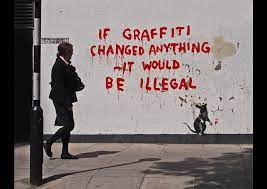 Banksy Graffiti On Quotes Quotesgram