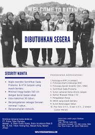 Contoh cv sederhana untuk satpam. Loker Secwan Dibutuhkan Segera Putra Tidar Perkasa Facebook