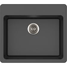 x 9 1/2 single bowl dual mount sink