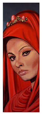 Sophia Loren 2 Yoga Mat by Paul Meijering