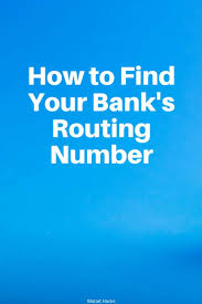 If you are looking at a paper check, you can find your account and routing numbers as follows: How To Find Your Bank S Routing Number