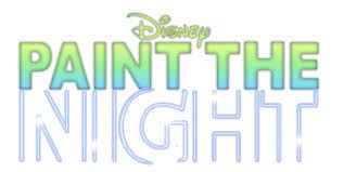 Paint The Night Night Painting Disney Scrapbook Painting