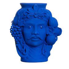 Be the first to review vase en céramique façon cactus cancel reply. Sasa Blue Oltremare Vase Stefania Boemi Artemest