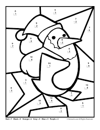 1st grade coloring pages, educational. Free Printable Christmas Math Worksheets Pre K 1st Grade 2nd Coloring Library