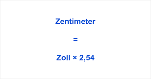 Umrechnung Zoll cm: Zoll in cm Umrechner, Formel und Information