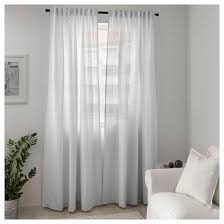Tibast Curtains 1 Pair White 57x98 Ikea Living Room Decor Curtains Ikea Curtains Curtains