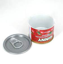 China 70g In Stock Food Grade Tomato Tin Can Metal Tuna Cans Empty Packaging China Rio Canned Tomato Canned Chopped Tomato