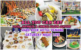 Within moments of our arrival the children were playing and chatting with kids from all different countries and had made a beeline for the pool area. All You Can Eat Enjoy Local Japanese Chinese Fusion Seafood At Hard Rock Hotel Penang Saturday Night Live