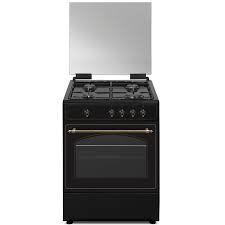 Cocinas de gas profesionales para bares y restaurantes para butano, propano o gas natural. Vitrokitchen Ru6060b Cocina De Gas Butano 4 Zonas Horno Antracita Pccomponentes Com