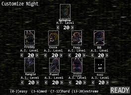 Get five nights at freddy's 3 for ios latest version. Edit Fnaf 3 Mega Custom Night Fivenightsatfreddys