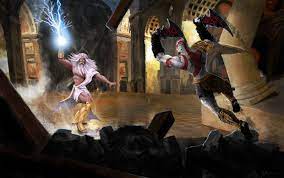 God Of War 3 Zevs Vs Kratos By Atma33 Deviantart Com On Deviantart God Of War Kratos God Of War War