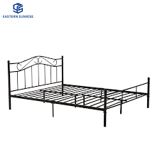 Simple steel bed frame design. China Bedroom Furniture Home Furniture Simple And Convenient Metal Single Layer Steel Bed China Solid Functional Metal Bed New Style Metal Bed