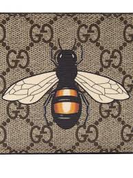 Publicités gucci à télécharger afin de donner des couleurs à votre pc. Gg Supreme Bee Print Bi Fold Wallet Gucci Matchesfashion Us