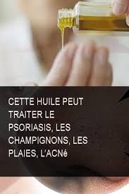 Cette Huile Peut Traiter Le Psoriasis Les Champignons Les Plaies L Acne Acne Huile Traiter Champignons Psoriasis Psoriasis Aroma Health