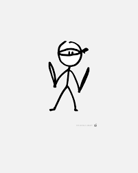 Pin By Thedoodlelibrary On Simple People Stick Figure Tattoo Mini Drawings Line Drawing Tattoos