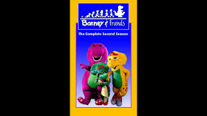 Lot of 10 barney the dinosaur vintage vhs tapes 7 classic collection 2 & freinds. Barney Friends The Complete Second Season 1993 Vhs Tape 3 Fake Youtube