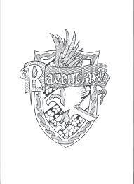 Therapeutic effects of coloring pages. Ravenclaw Coloring Pages Coloring Home