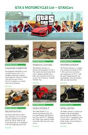 Its worth mentioning that the akuma while only having a speed a bit slower than the other bikes also has the fastest acceleration at a rating of 10. Gta 5 Motorcycles List