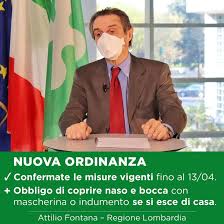 La nota riporta quanto contenuto nel dpcm relativamente all'obbligo dell'uso della mascherina per il personale scolastico e per gli studenti con. Lombardia Restrizioni Fino Al 13 Aprile E Obbligo Di Mascherina Per Chi Esce Di Casa Video Cronaca 7giorni