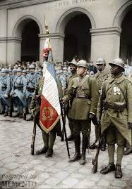 The Parade Of The French Troops After The Victory In Wwi World War One French Army Man Of War