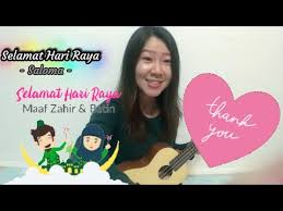 Selamat Hari Raya Saloma Ukulele Cover Easy Version Youtube