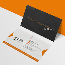 Business cards are a powerful and popular tool used to look for a job or get new clients. Sensible Business Card Studio 1 Design
