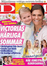 In the initial period svensk damtidning targeted all women without a special reference concerning social class, but later it is called a royal lifestyle magazine.4 Kronprinsessan Victoria Princess Estelle Duchess Of Ostergotland Svensk Damtidning Magazine 23 July 2015 Cover Photo Sweden